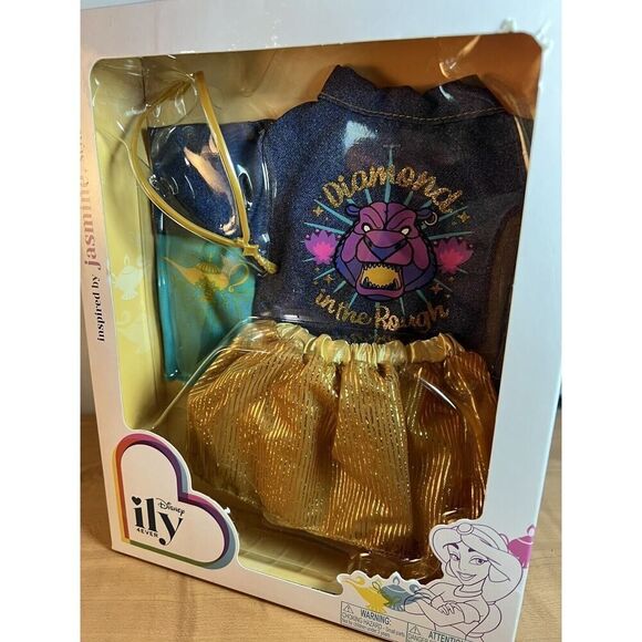 Disney ILY 4EVER  Doll ~ Outfit inspired by Jasmine from Aladdin Clothing - Picture 2 of 5